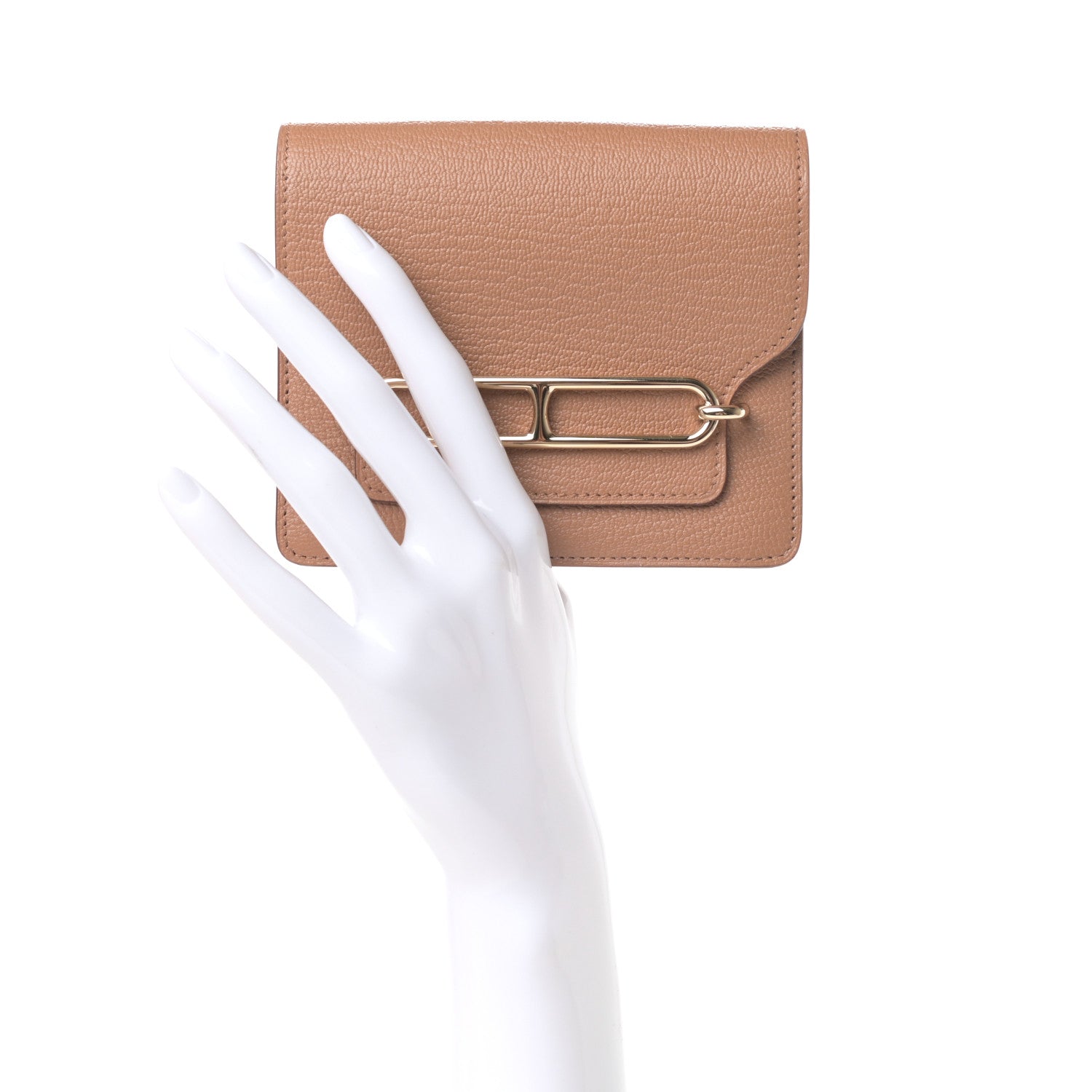 Hermes Chevre Mysore Roulis Slim Wallet Quebracho 2 of 7