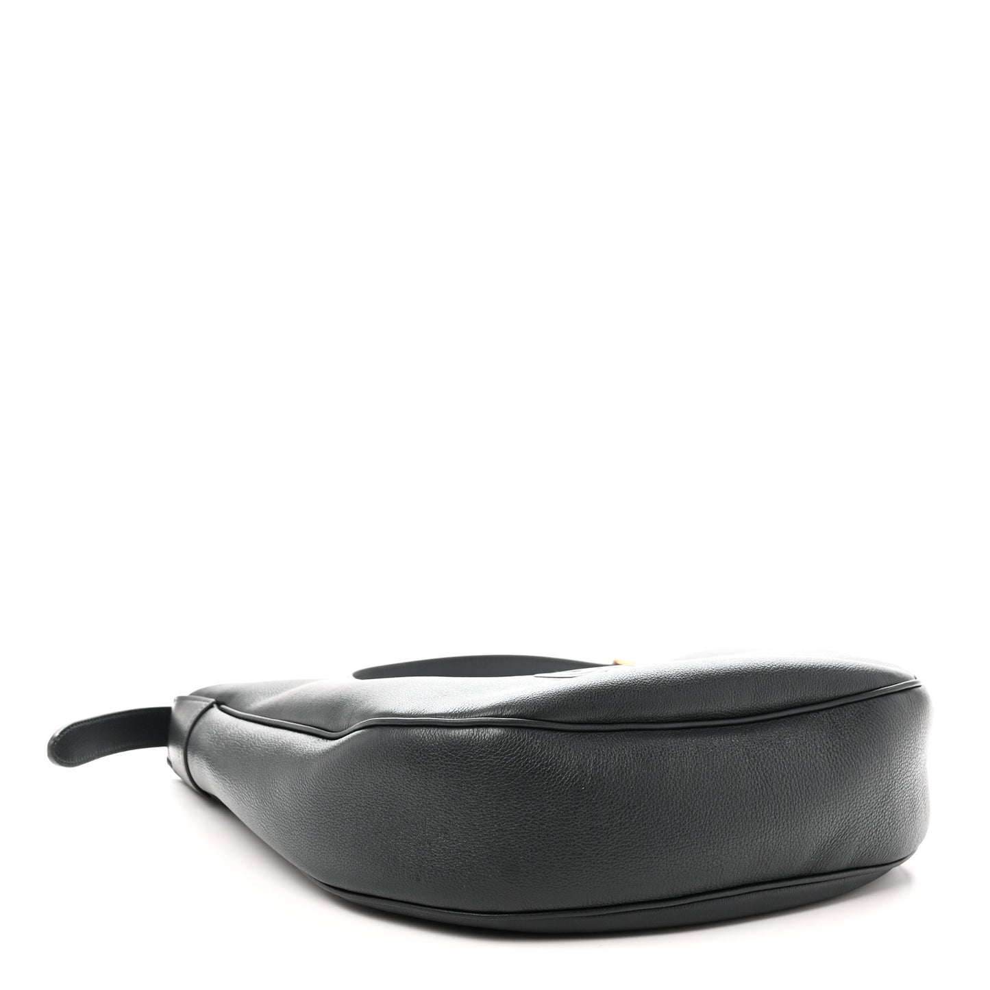 Calfskin Triomphe Heloise Shoulder Bag Slate Grey