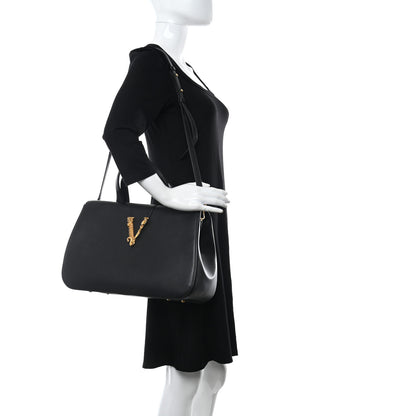 Versace Nappa Barocco Virtus Top Handle Bag 2 of 9