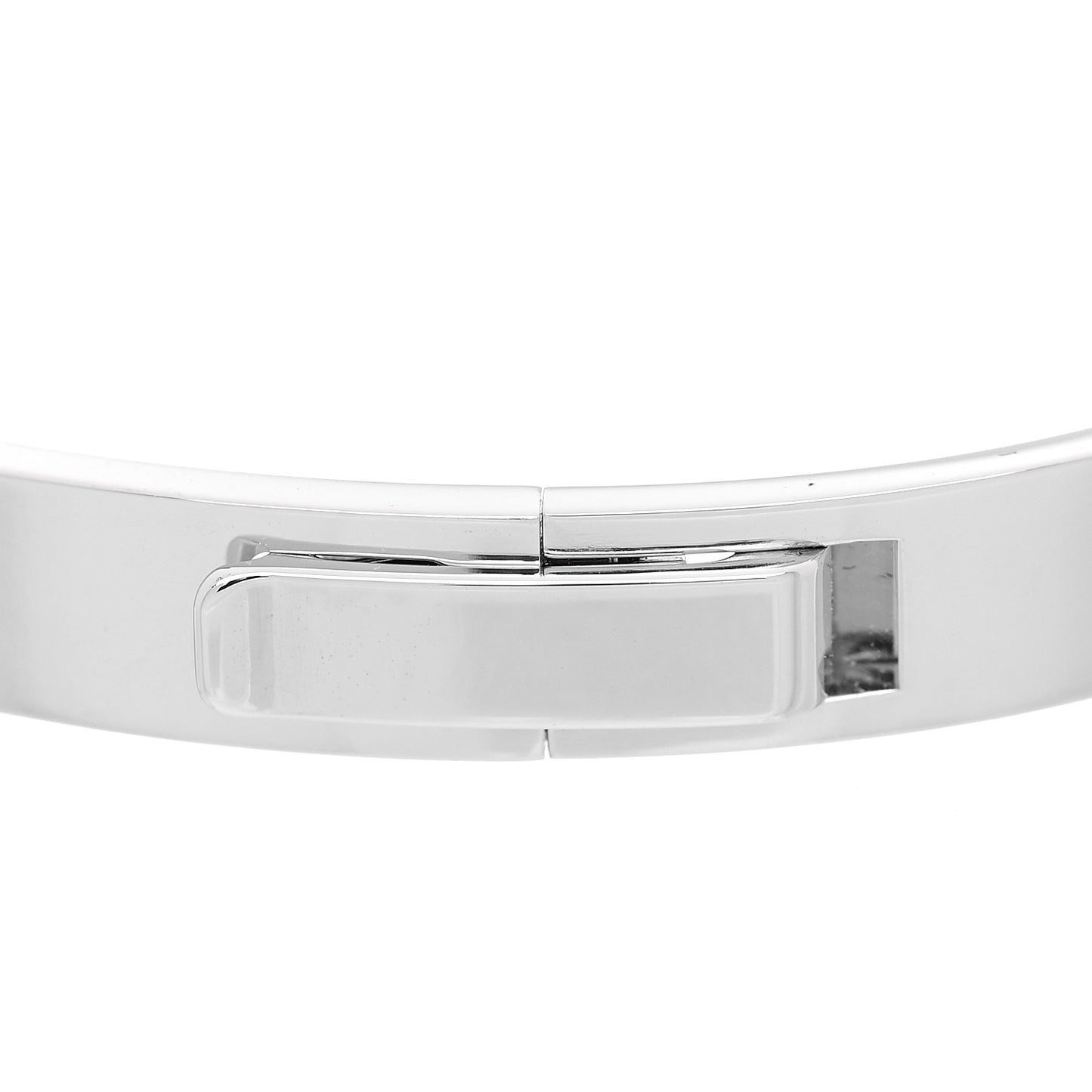 18K White Gold Diamond PM H D'Ancre Bracelet ST
