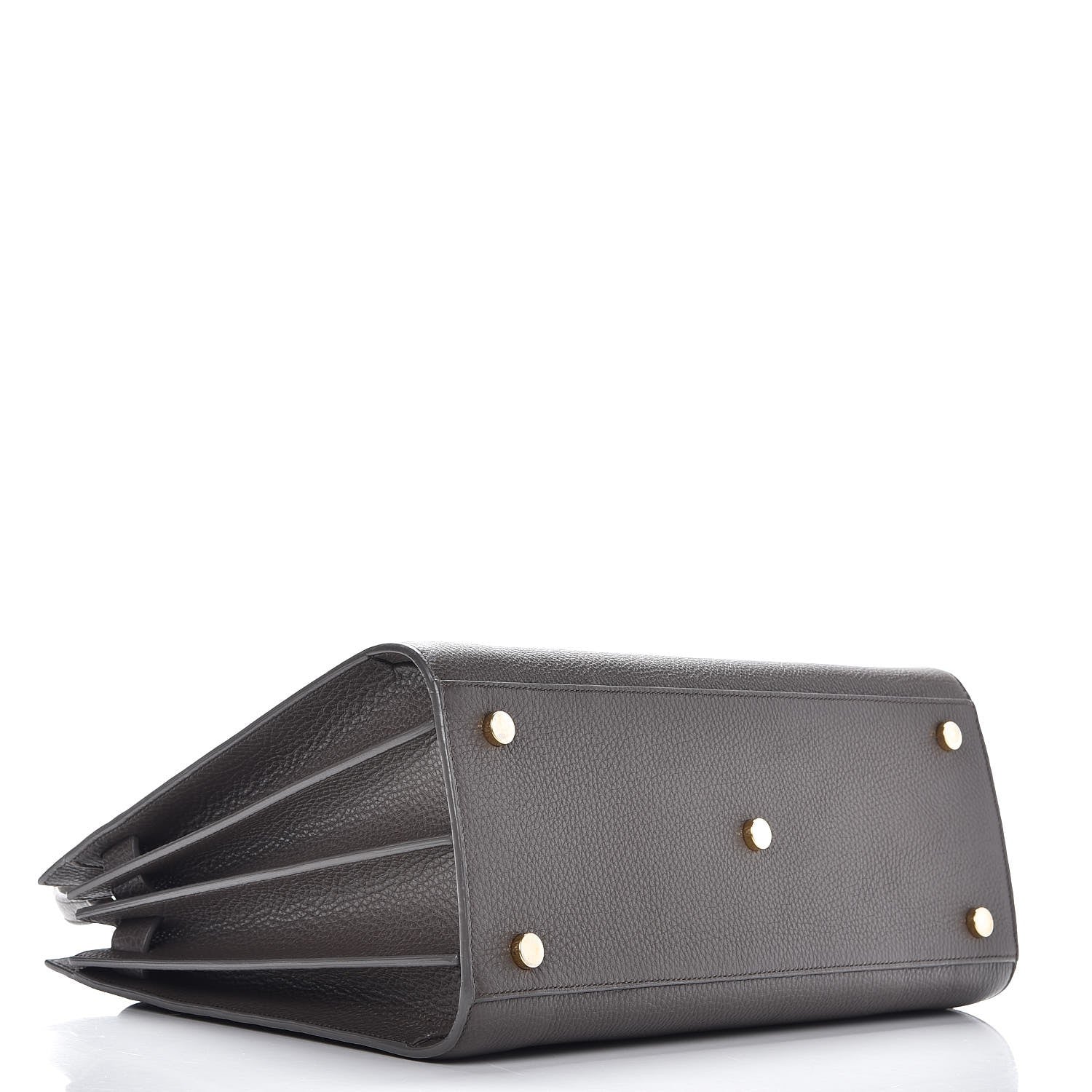 Saint Laurent Grained Calfskin Small Sac De Jour Dark Anthracite 5 of 8