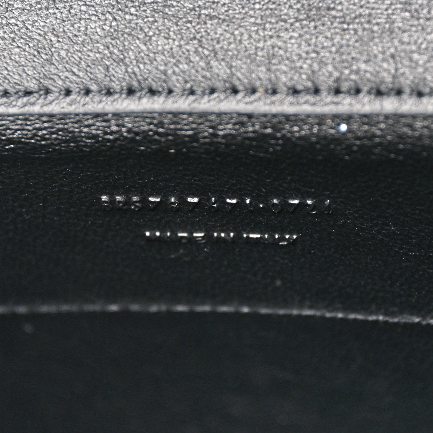 Saint Laurent Box Calfskin Voltaire Top Handle Crossbody Bag Black 8 of 12
