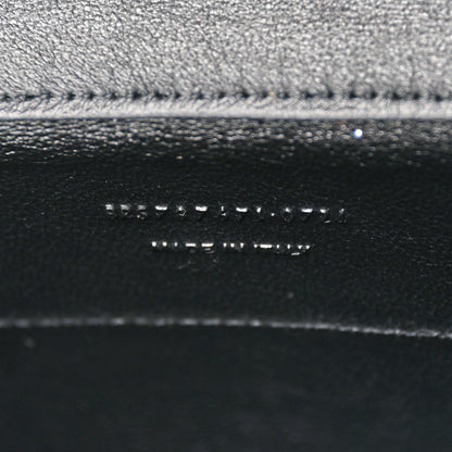 Saint Laurent Box Calfskin Voltaire Top Handle Crossbody Bag Black 8 of 12