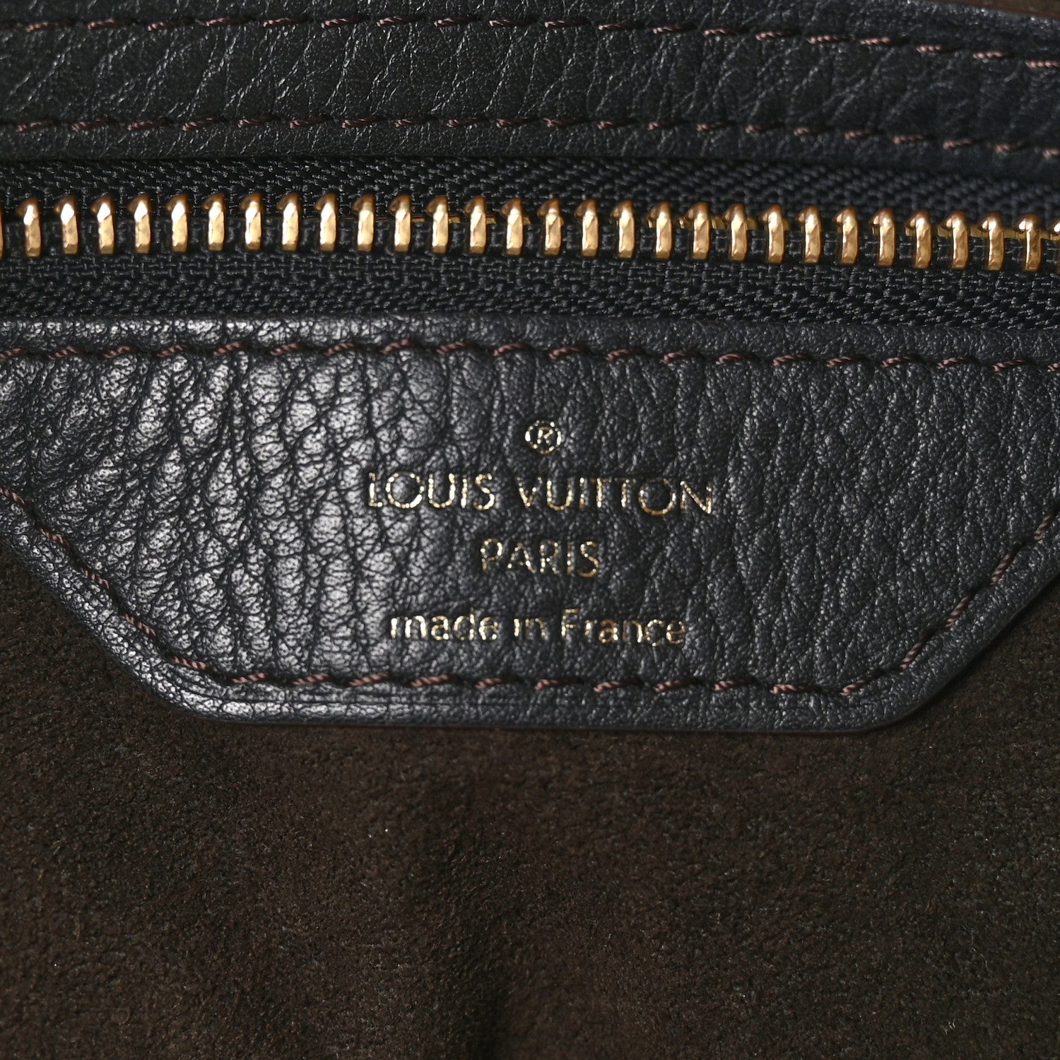 Louis Vuitton Mahina Selene MM Black 7 of 10