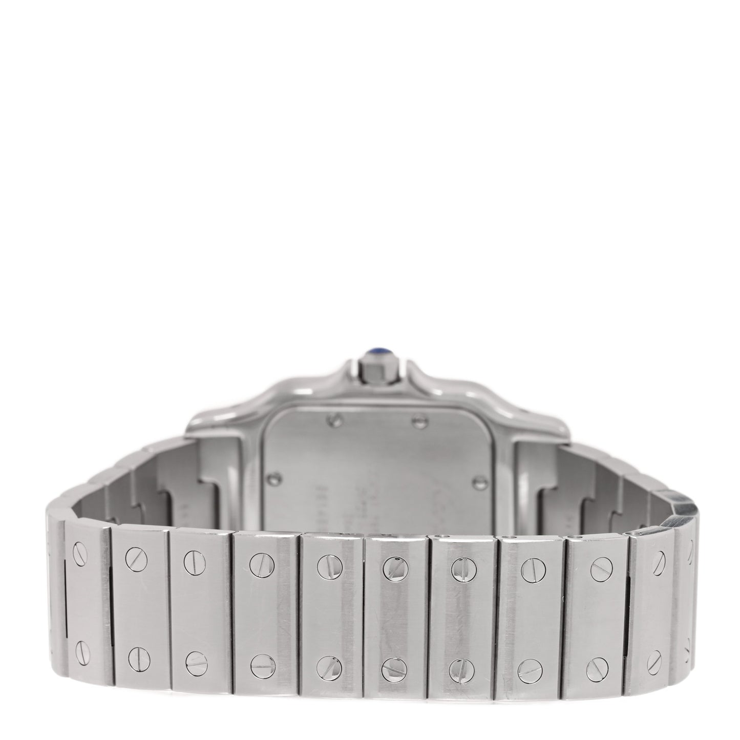 Stainless Steel 29mm Santos De Cartier Galbee Quartz Watch