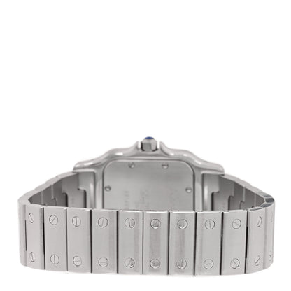 Cartier Stainless Steel 29mm Santos De Cartier Galbee Quartz Watch 3 of 4