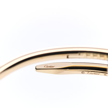 Cartier 18K Yellow Gold Juste Un Clou Bracelet 16 5 of 6