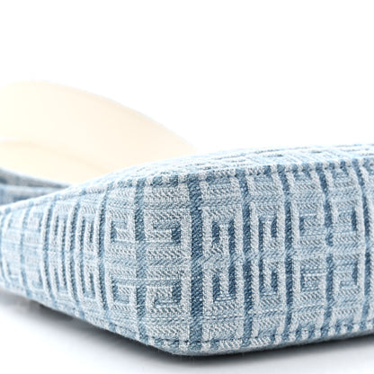 Givenchy Denim Mini Moon Cut Out Shoulder Bag Blue 9 of 10