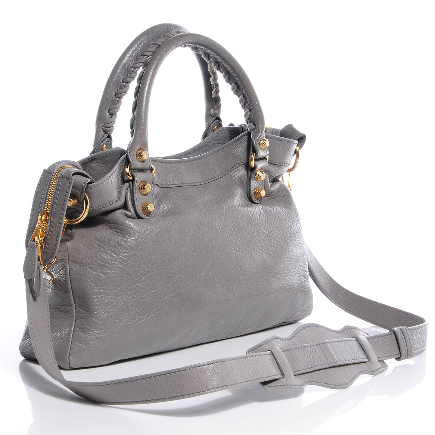 Agneau Giant 12 Gold Hardware Town Gris Pyrite