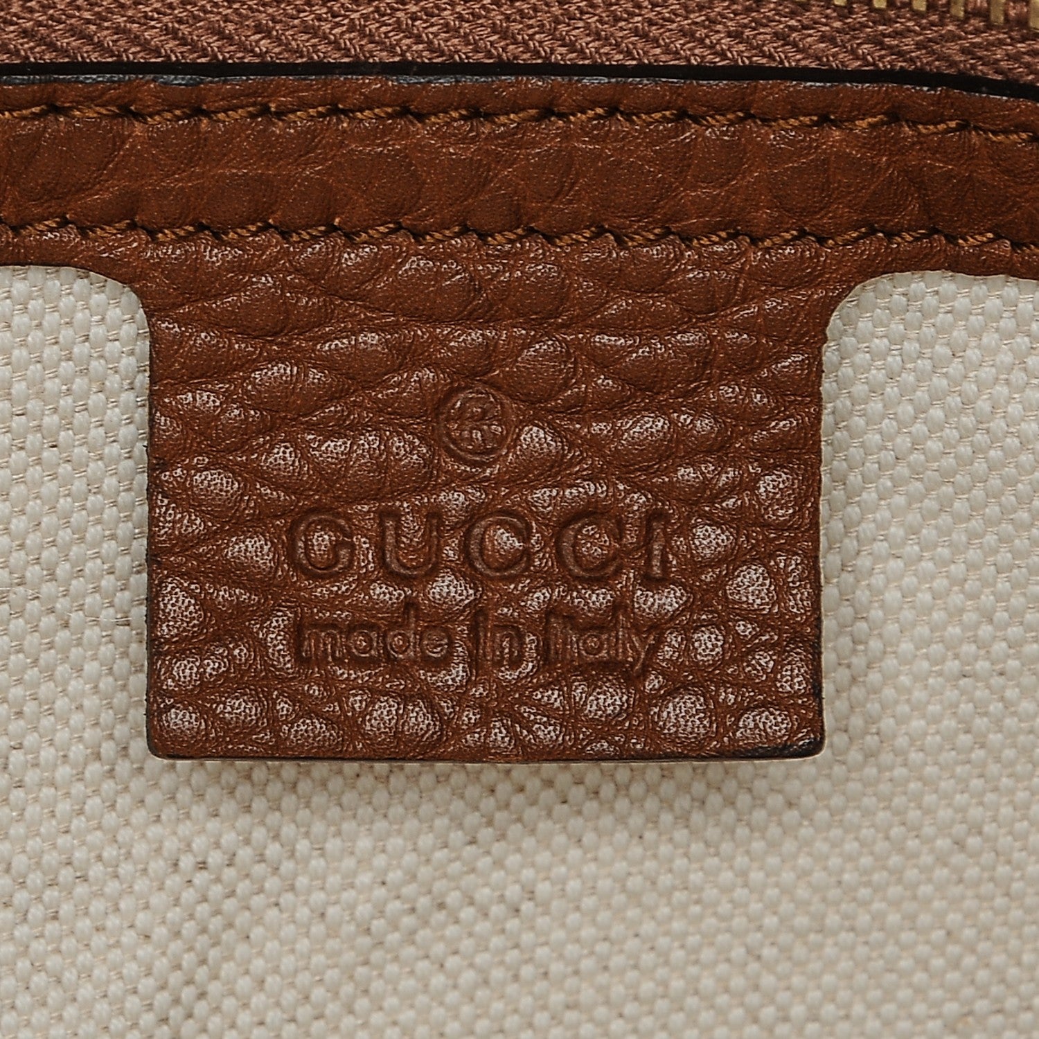 Gucci Cellarius Calfskin Medium Bella Tote Cuir 7 of 7