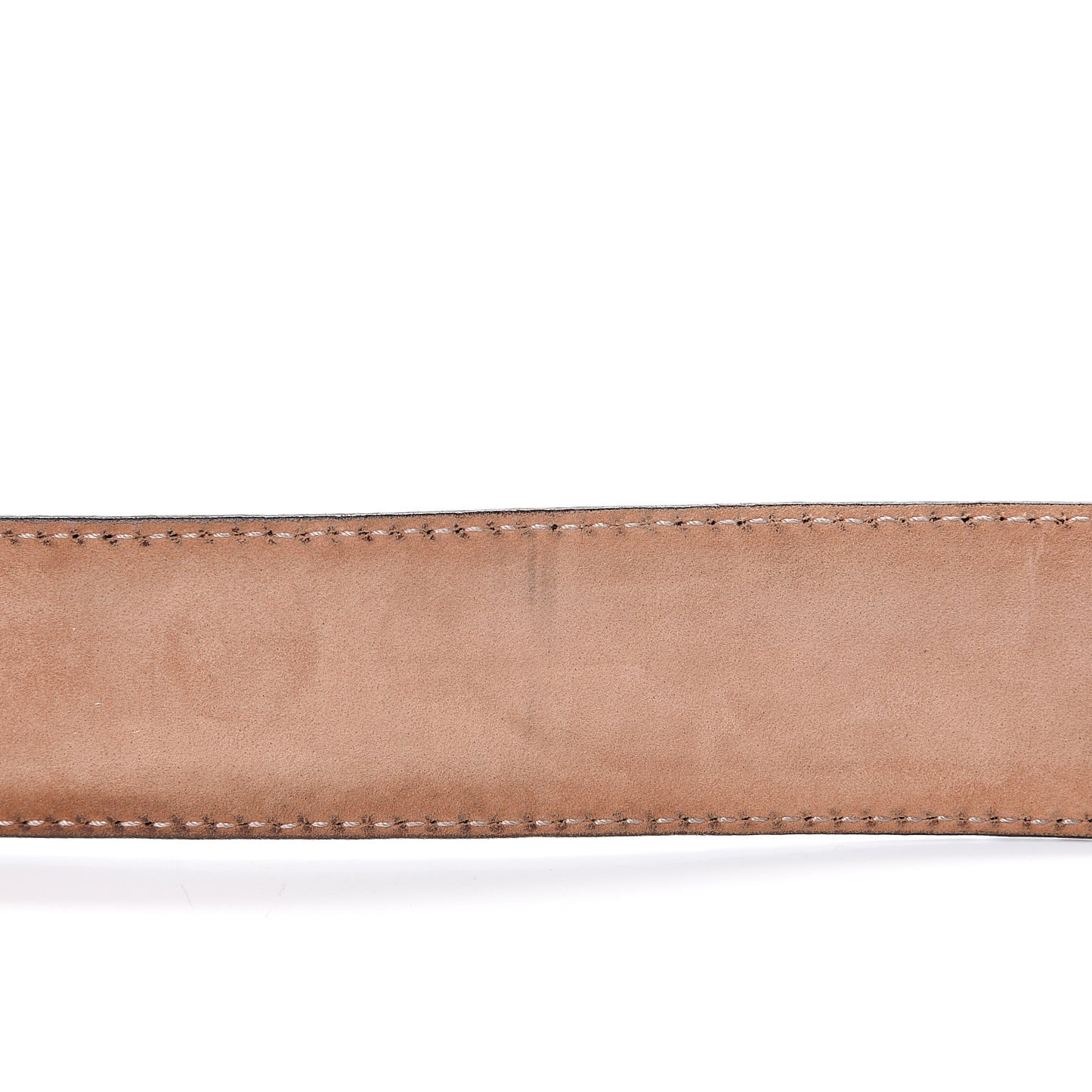 Guccissima Interlocking G Belt 100 40 Dark Brown