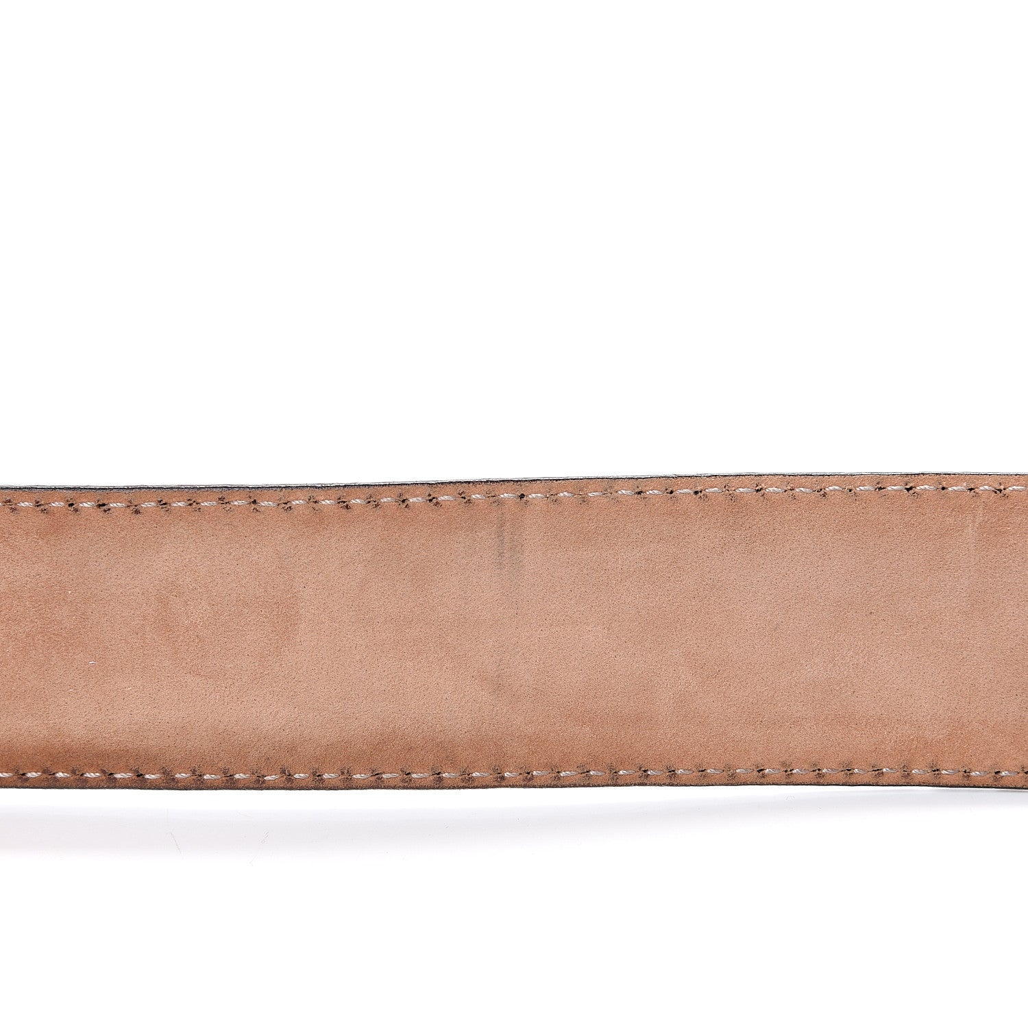 Gucci Guccissima Interlocking G Belt 100 40 Dark Brown 6 of 7