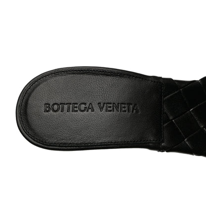 Bottega Veneta Nappa Maxi Intrecciato Lido Mule Sandals 37 Black 7 of 10