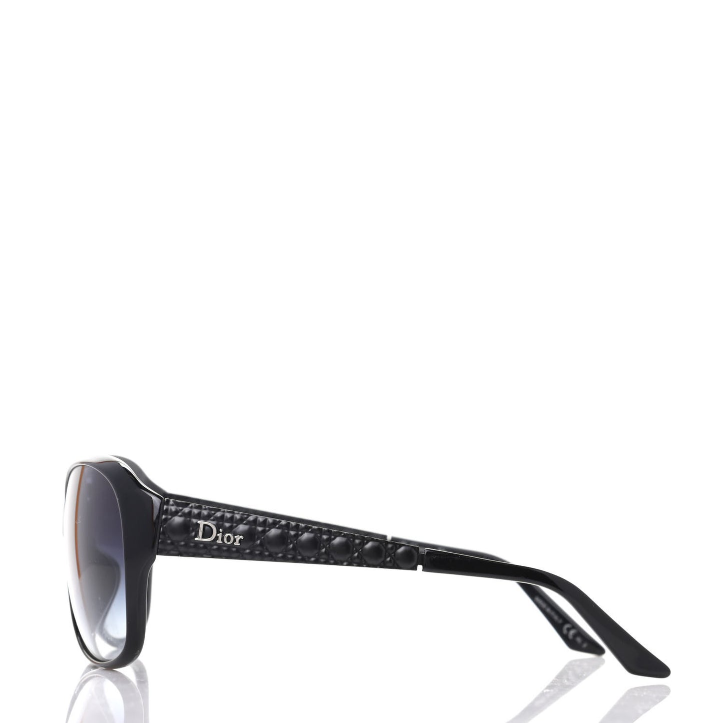 Resin Cannage Lady In Dior 1 Sunglasses Black