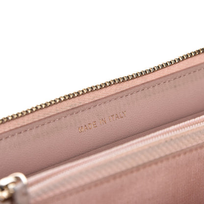 Chanel Lambskin Fancy CC Large Zip Around Wallet Pink 7 of 10