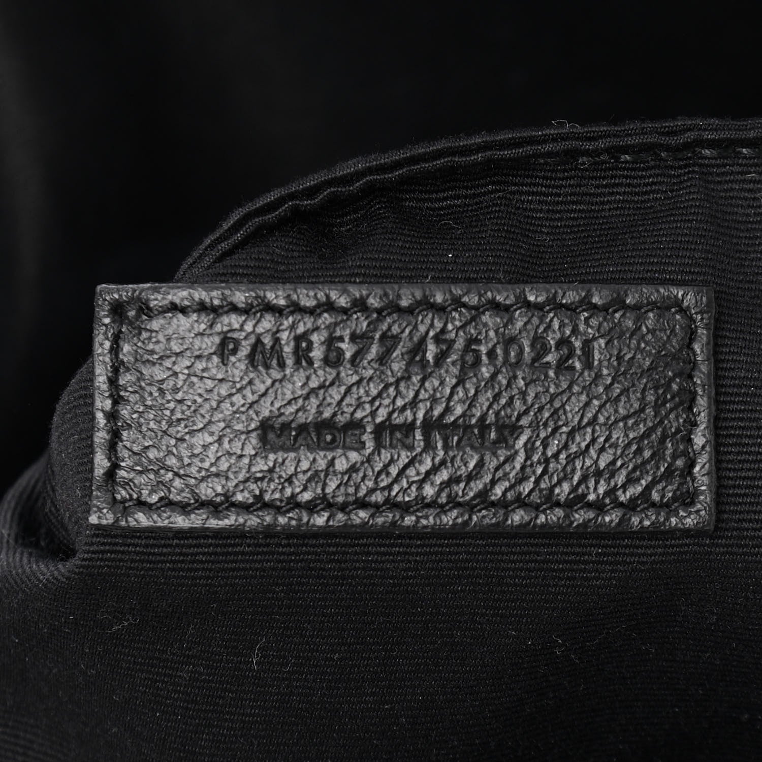 Saint Laurent Lambskin Quilted Medium Loulou Puffer Monogram Chain Satchel Black 7 of 13
