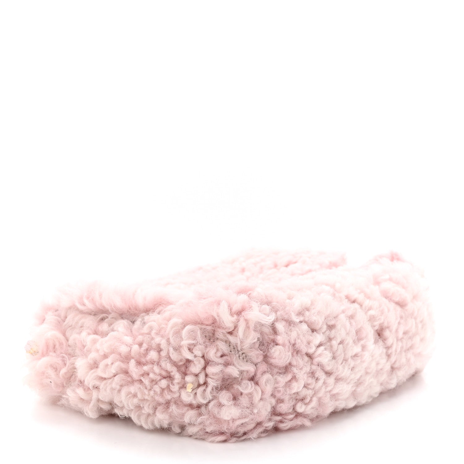 Chanel Shearling Sheepskin Medium Chanel 19 Flap Light Pink 4 of 11