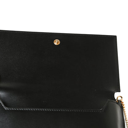 Saint Laurent Smooth Calfskin Monogram Phone Holder Crossbody Black 12 of 13
