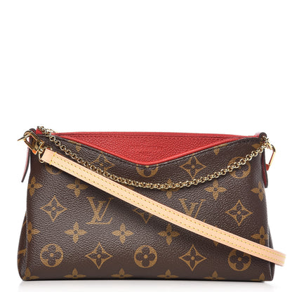 Louis Vuitton Monogram Pallas Clutch Cherry 1 of 9