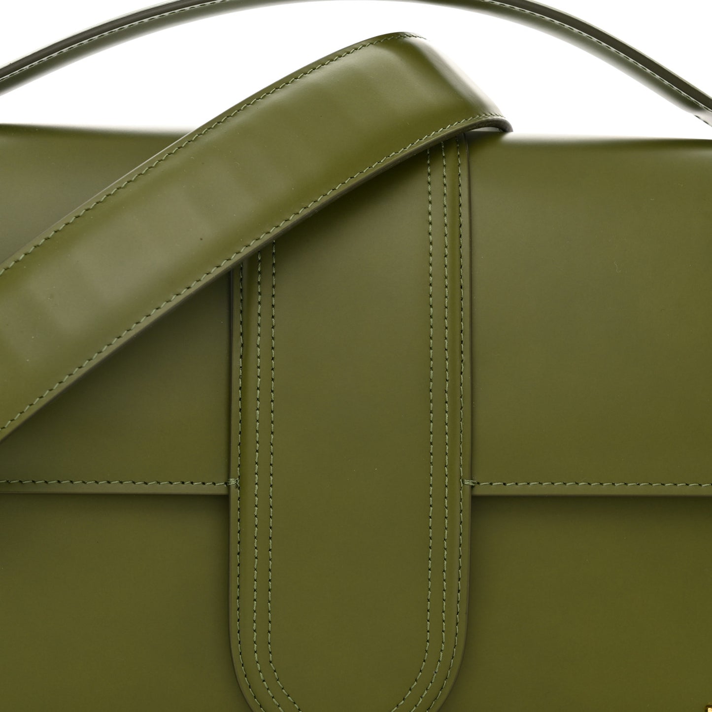 Smooth Calfskin Le Bambinou Khaki