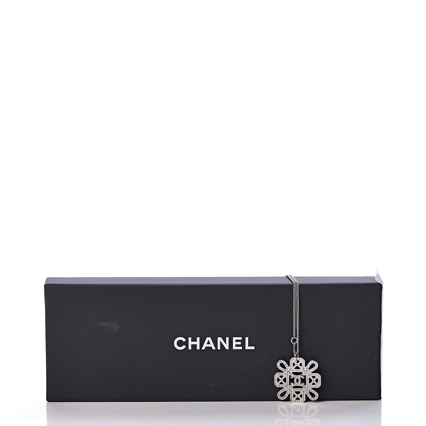 Crystal Strass Necklace Silver