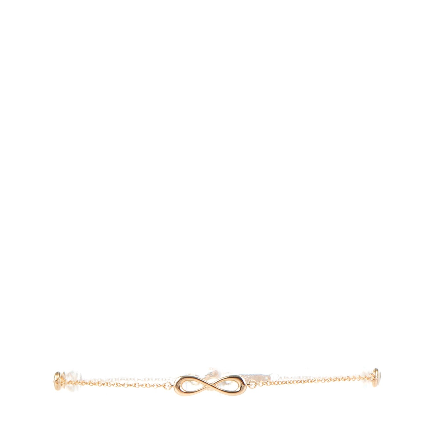 Tiffany 18K Rose Gold Infinity Endless Bracelet 1 of 6