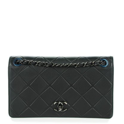 Chanel Calfskin Small Propeller Flap Black 1 of 8