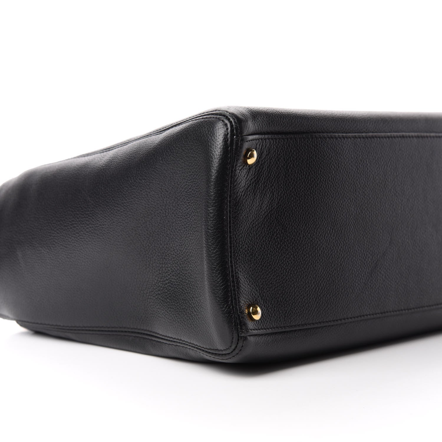 Chanel Calfskin Cerf Executive Shopper Tote Black 8 of 10