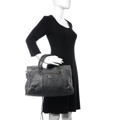 Balenciaga Agneau Classic Hardware City Gris Tarmac 3 of 10
