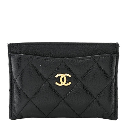 Chanel Caviar Quilted Card Holder Black 1 of 11