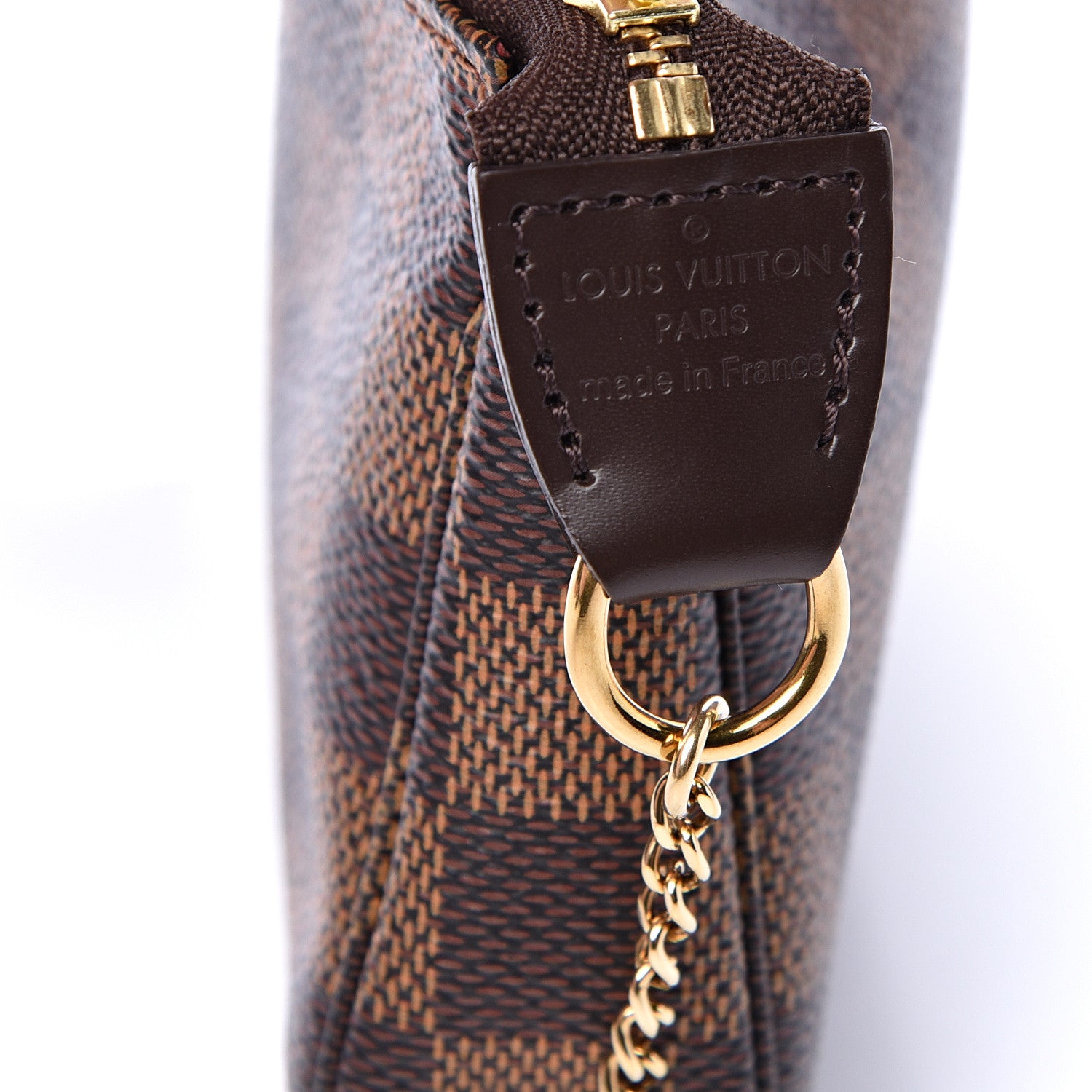 Louis Vuitton Damier Ebene Mini Pochette Accessories 5 of 6