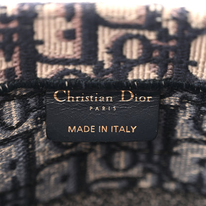 Christian Dior Oblique Medium Book Tote Blue Multicolor 6 of 13