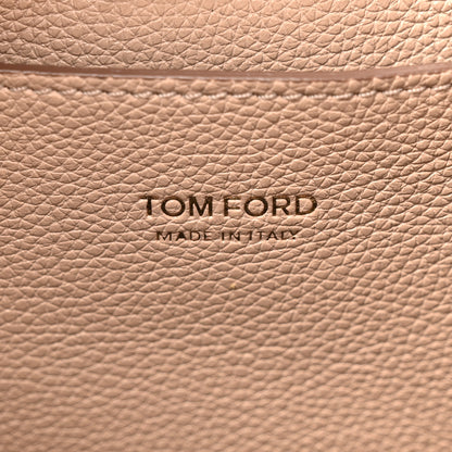 Tom Ford Grained Calfskin Small Padlock Top Handle Beige 6 of 12