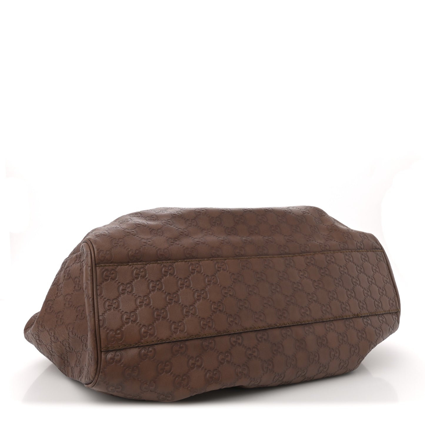 Guccissima Signature Large Sukey Tote Brown