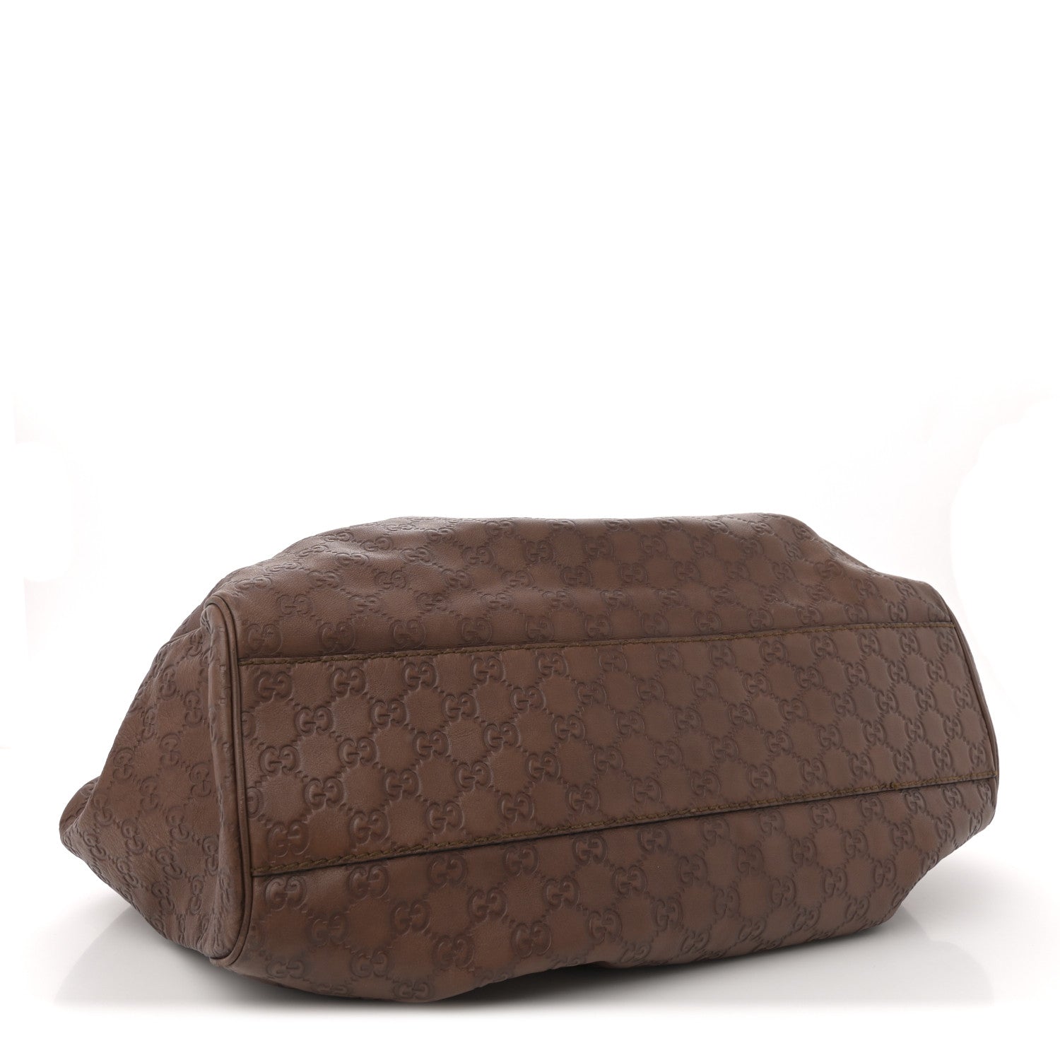 Gucci Guccissima Signature Large Sukey Tote Brown 6 of 35