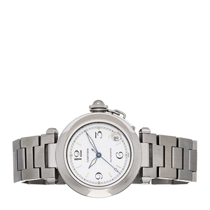 Cartier Stainless Steel 35mm Pasha C Automatic Watch 2 of 4
