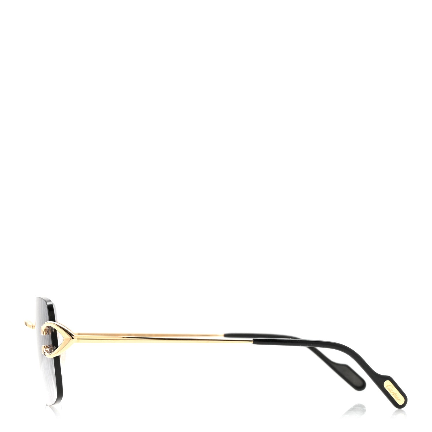 Cartier Metal C Decor Motif Sunglasses CT0330S Gold 3 of 8