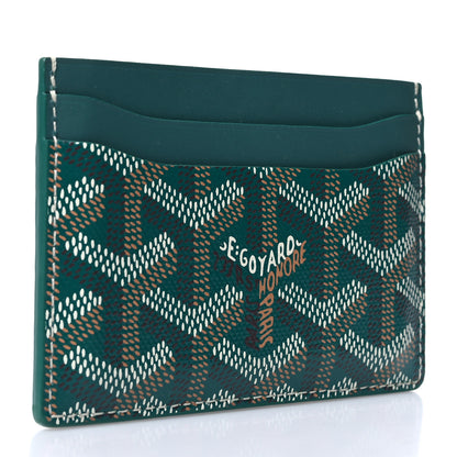 Goyard Goyardine Saint Sulpice Card Holder Green 3 of 10