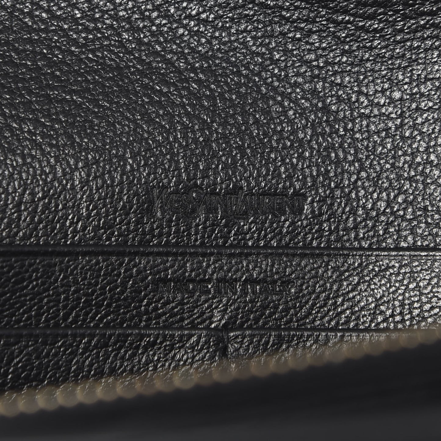 Calfskin Monogram Belle de Jour Chain Clutch Black