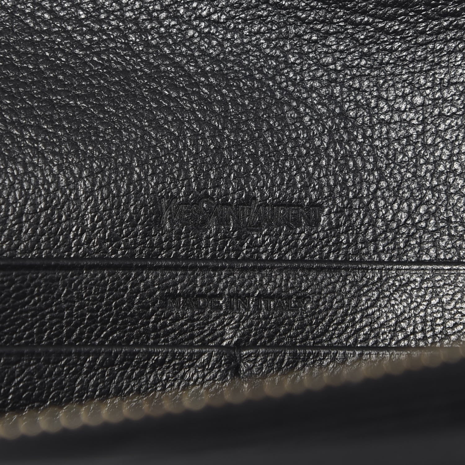 Saint Laurent Calfskin Monogram Belle de Jour Chain Clutch Black 5 of 8