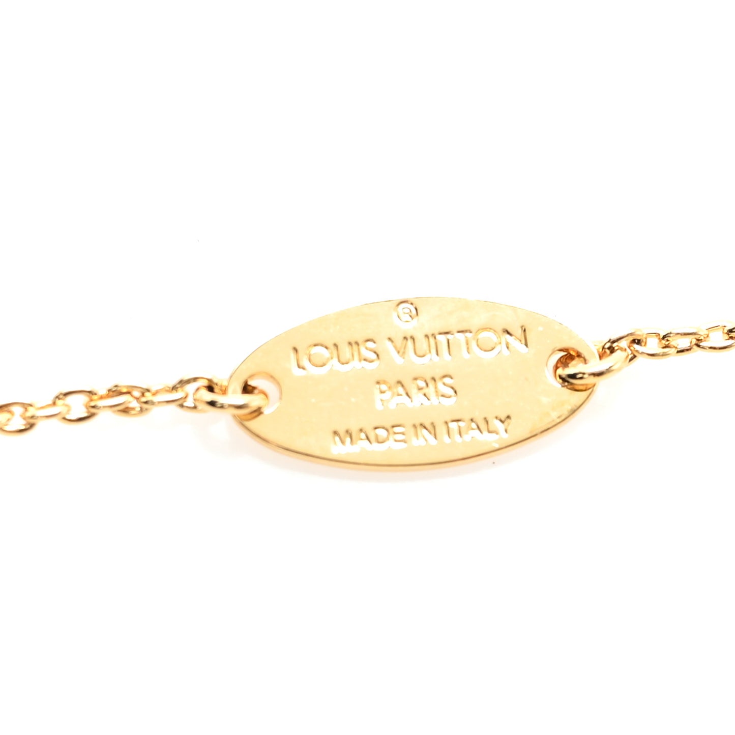 Metal Louisette Necklace Gold