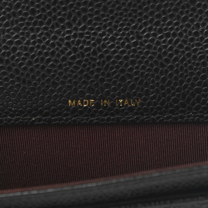 Chanel Caviar Quilted Flap Card Holder Black 7 of 10