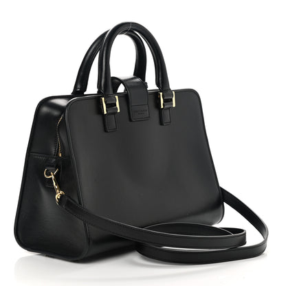 Saint Laurent Calfskin Monogram Baby Cabas Black 3 of 8