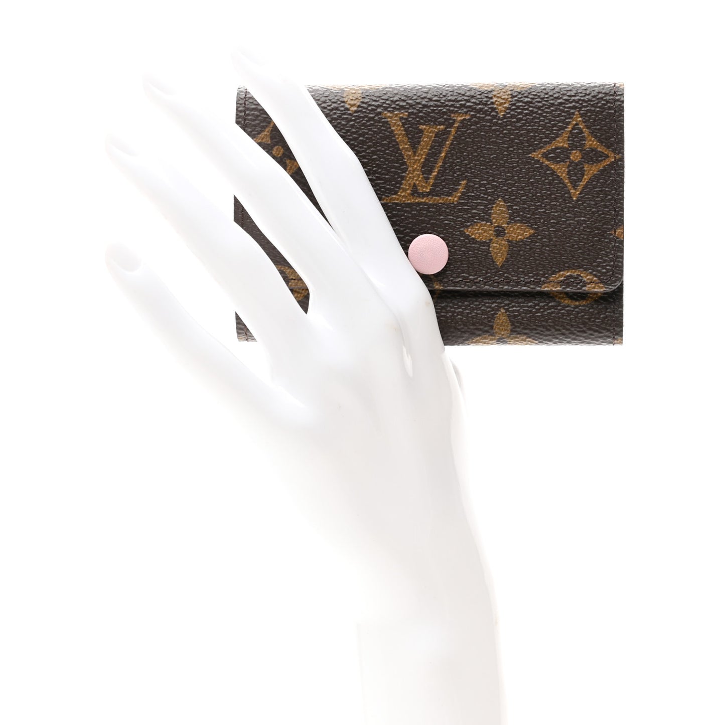 Monogram Multicles 6 Key Holder Rose Ballerine