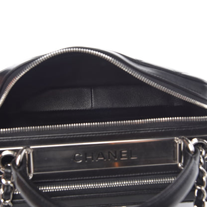 Chanel Lambskin Quilted Medium Trendy CC Bowling Bag Black 6 of 10