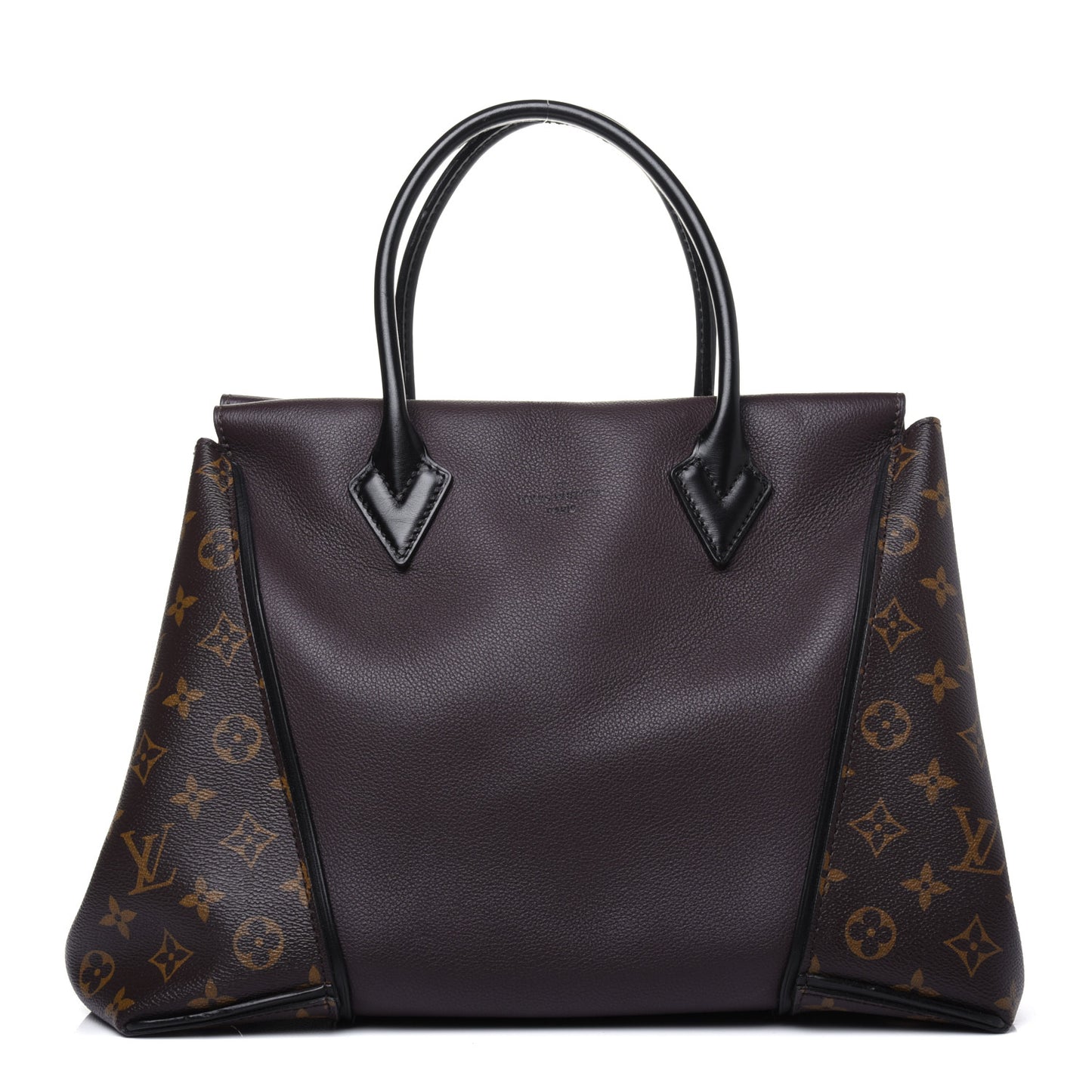 Veau Cachemire Monogram Tote W PM Chocolate
