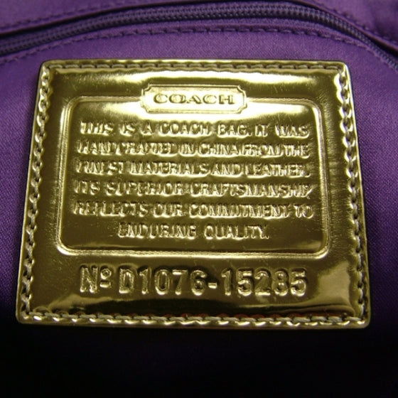 COACHLeatherPoppyBellaToteBlack