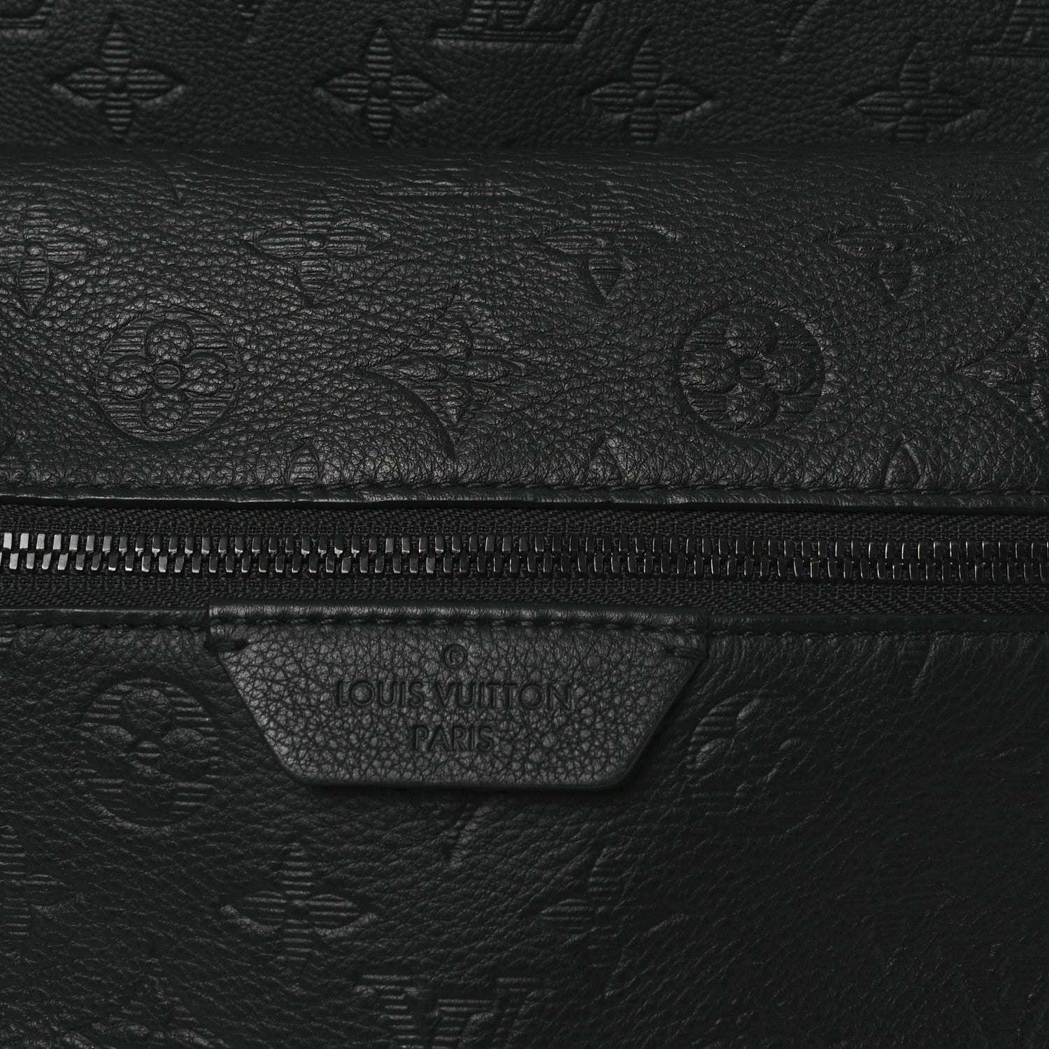 Louis Vuitton Calfskin Monogram Shadow Discovery Backpack  Black 7 of 11