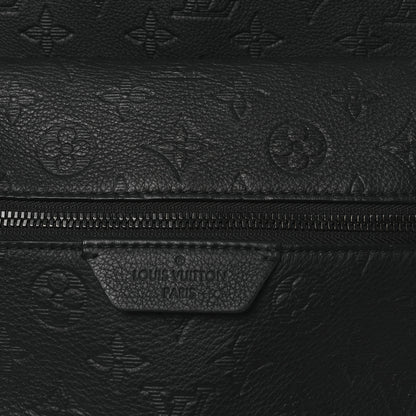 Louis Vuitton Calfskin Monogram Shadow Discovery Backpack  Black 7 of 11