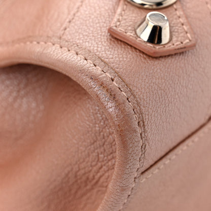 Balenciaga Pearlescent Goatskin Classic Palladium Hardware City Rose Rose Light 13 of 15